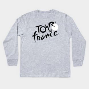 Cycling Tour De France Kids Long Sleeve T-Shirt